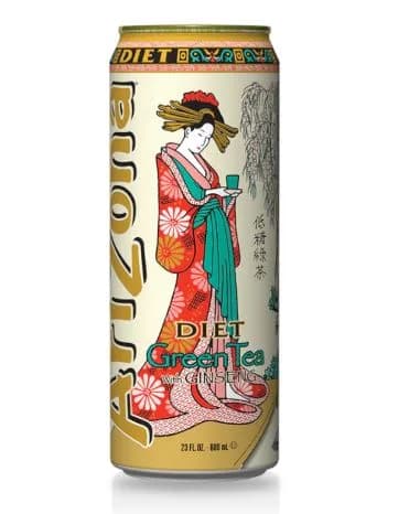 Arizona Green Tea Ginseng 650ml