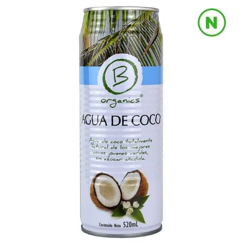 B Organics Coco Sin Pulpa 520ml