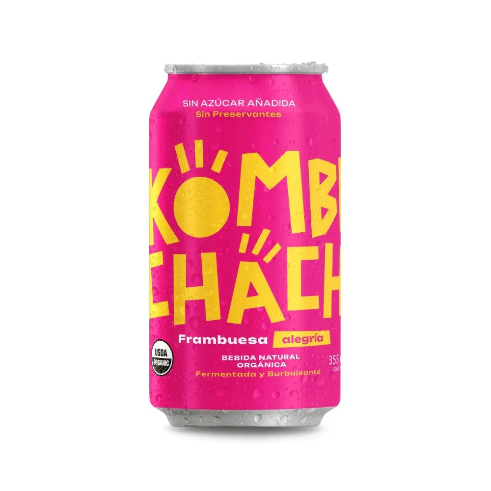 Kombuchacha Frambuesa 355ml