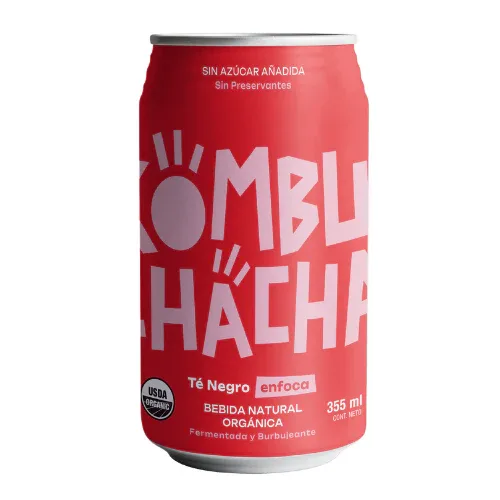 Kombuchacha Te Negro 355ml