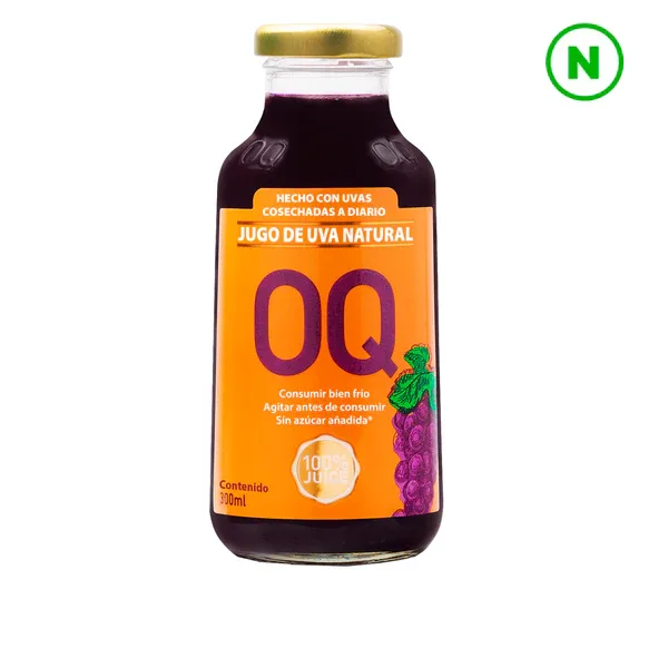 OQ Jugo Uva 300ml