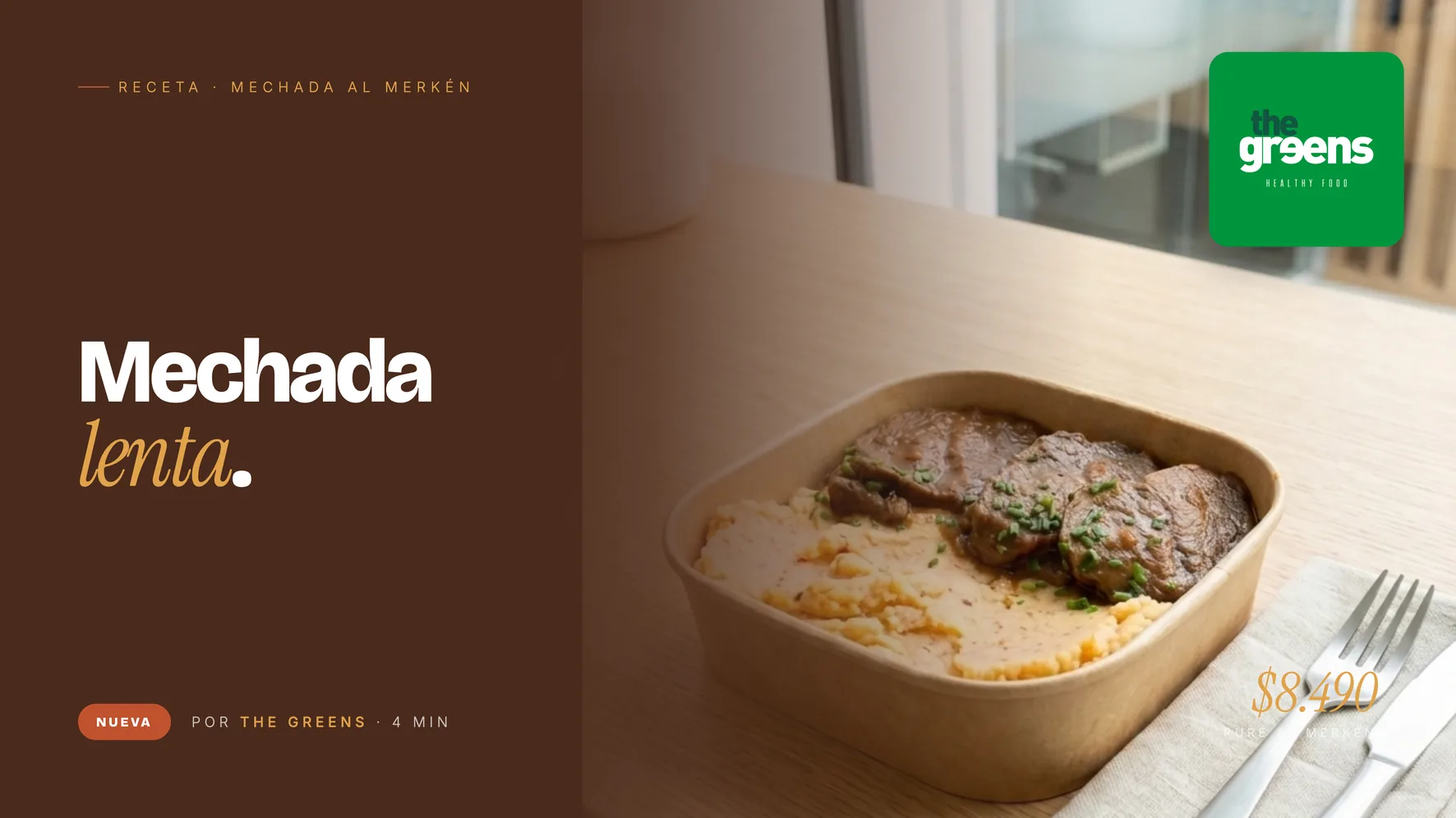 Mechada al Merkén: la comida de olla, lista para tu almuerzo