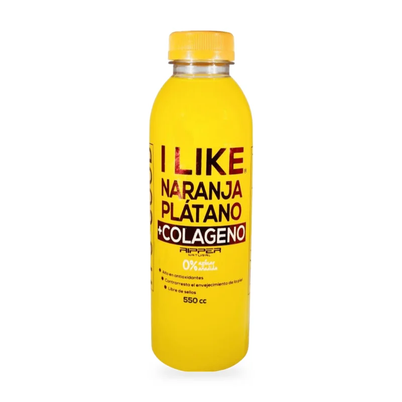 I Like Naranja Plátano Colágeno 550ml
