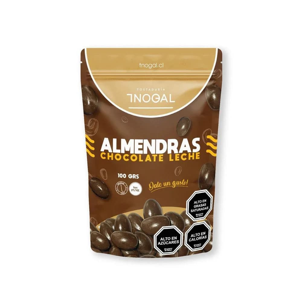 TNogal Almendras Choco 100g
