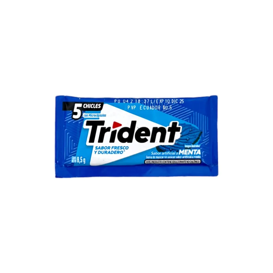 Trident Menta Azul 8g