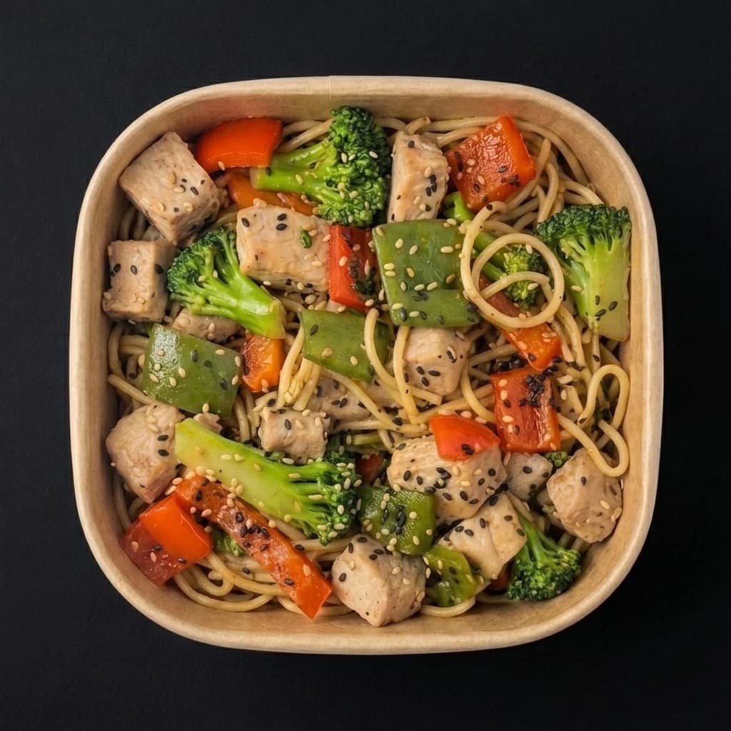 Yakisoba Cerdo Mani