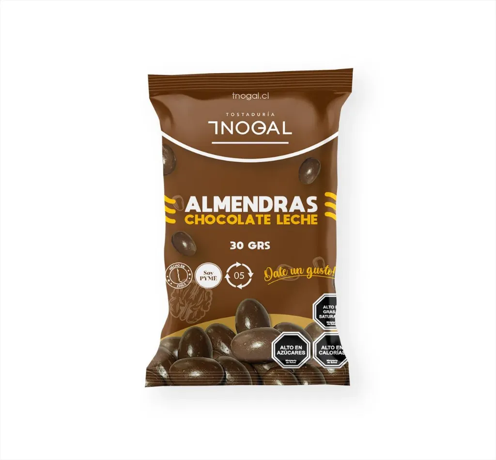 TNogal Milk Chocolate Almonds 30g