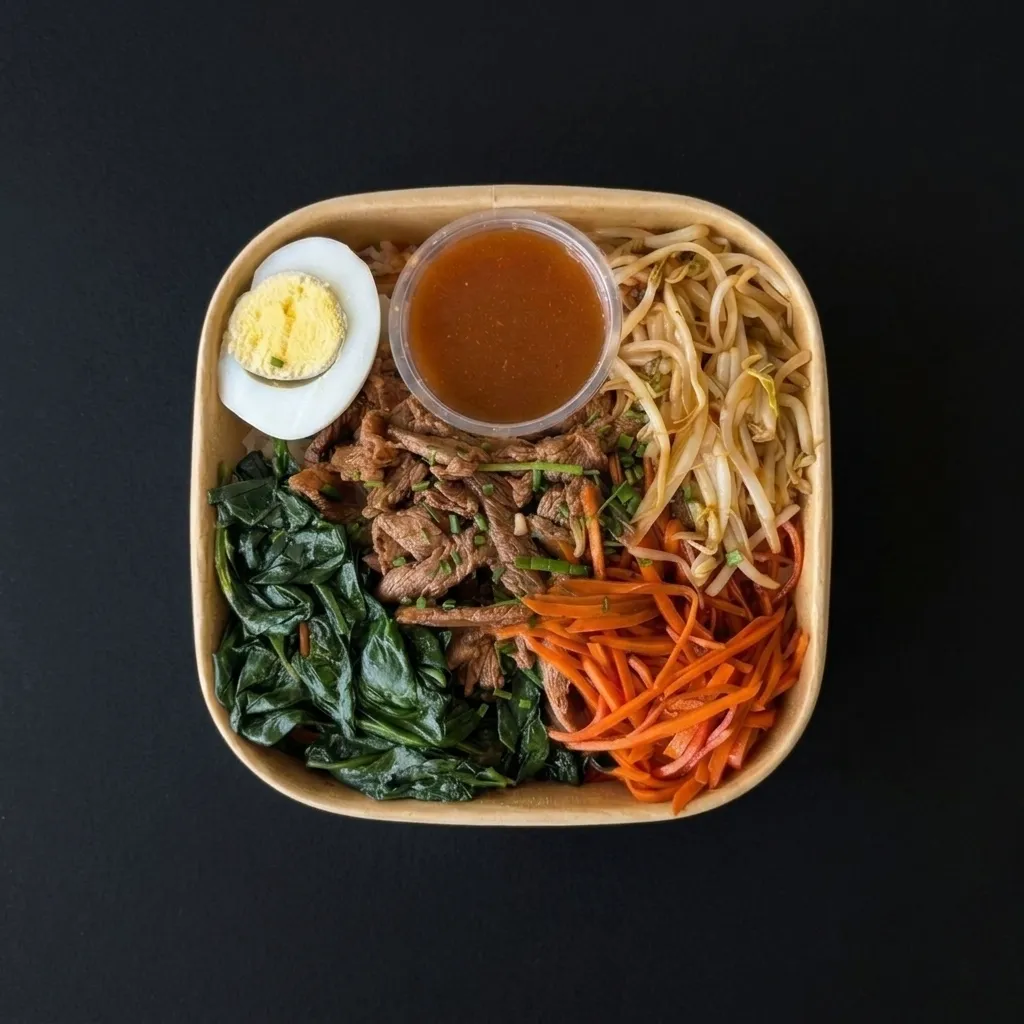Bibimbap de Carne