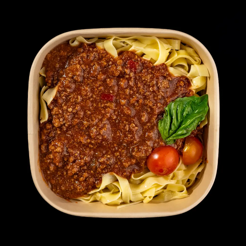 Fettuccine a la Bolognesa