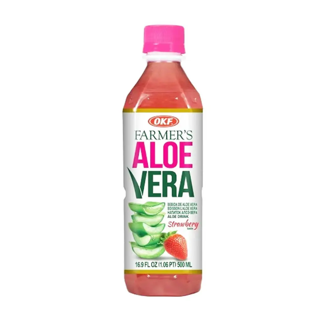 Farmer's Aloe Vera Strawberry 500 ml.