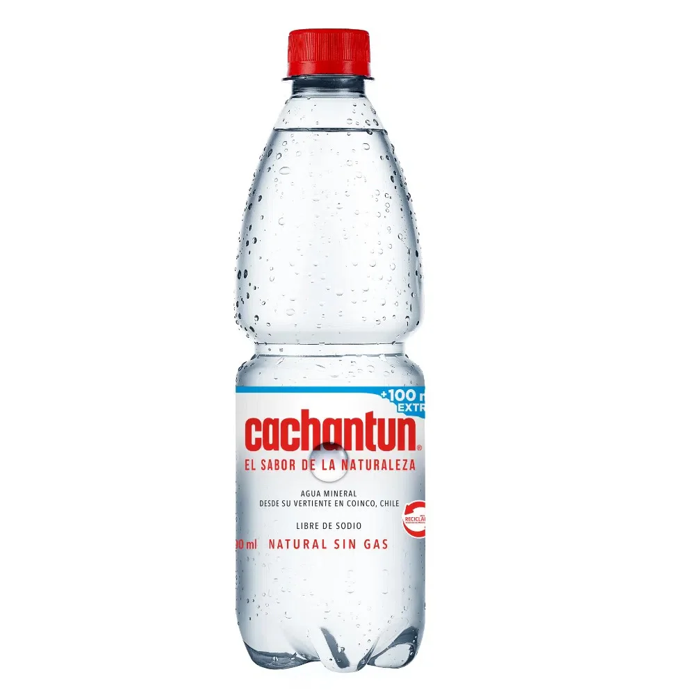 Agua Mineral Cachantún Sin Gas 600 ml. 