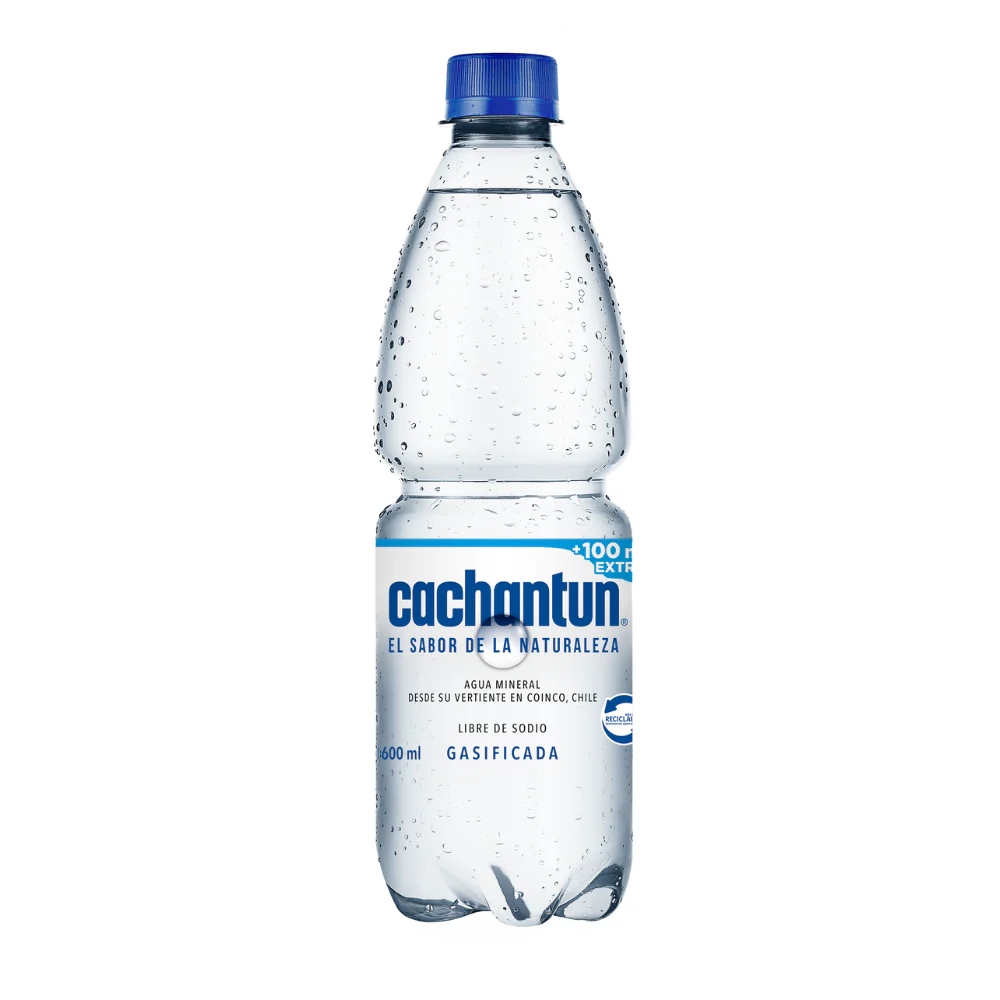 Cachantún Sparkling Mineral Water 600 ml